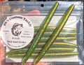6 inch Stick Bait/Sinko Bait Color - Golden Watermelon 6 Pack