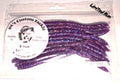6 inch Trick Worm Bait Color - Electric Purple - 10 Pack