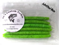 6 inch Stick Bait/Sinko Bait Color - Zombie Green 6 Pack