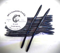6 inch Trick Worm Bait Color - Black & Blue - 10 Pack